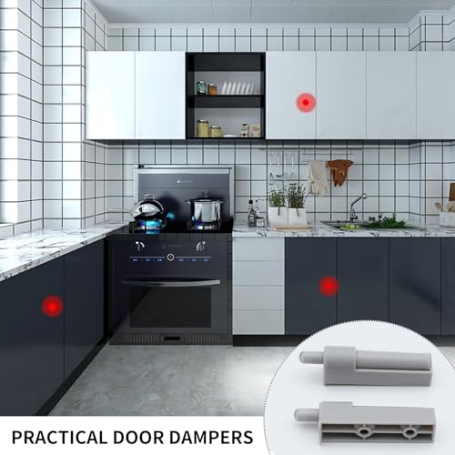 Softclose Nachrüsten, Cosswe 16 Stück Softclose Nachrüsten Möbeltürdämpfer Schranktür Dämpfer Soft close Türdämpfer Schrank für Küchenschrank Türdämpfer