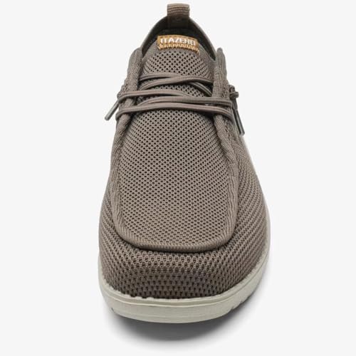 Image of 1TAZERO Men Slip On Shoes Loafer with Arch Support Insoles,Men Casual Shoes for Plantar Fasciitis