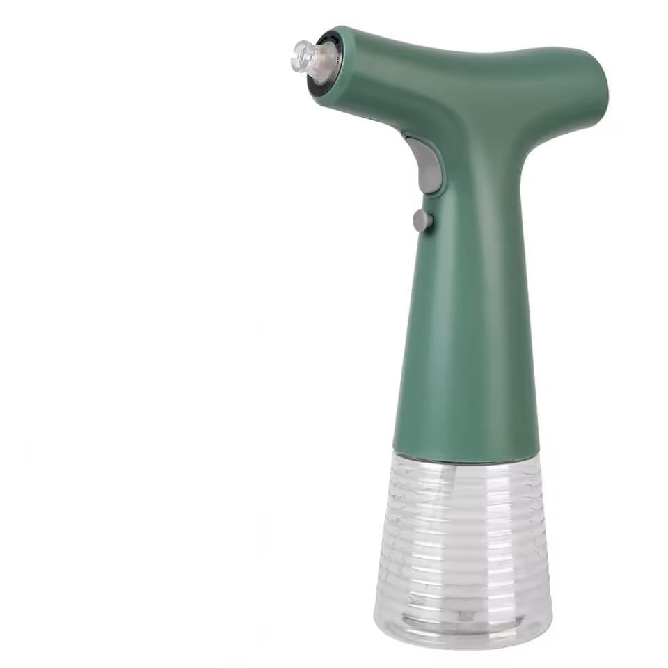 Pulvérisateur d'huile électrique USB vert pour cuisine et barbecue