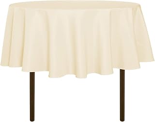 Sancua Round Tablecloth Resistant Decorative