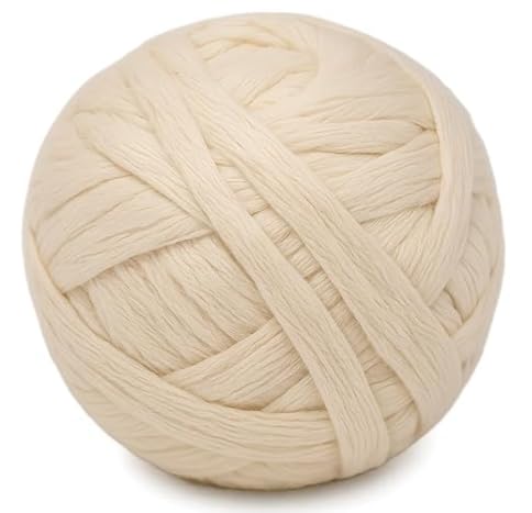 Indian Cotton Company - Cotton Wick Roll Ball Long Cotton Thread Vaat Batti for Diya Oil Lamp Lantern Akhand Jyot Puja Arti, Off White (250 Grams)-image-14