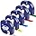 5 Pack Compatible with Dymo Letratag Refills Replacement for Dymo Label Maker Refills 12mm x 4m(1/2" x 13') Colored Plastic L