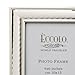 Eccolo World Traveler Hammered Silver Plated Frame, Holds a 5 x 7-Inch Photo