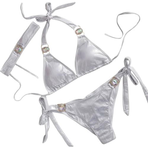 Trajes De BañO para Mujer De Dos Piezas Bikinis Reductores De Barriga BañAdor Cremallera Mujer Bikinis Mujer Bonitos Traje De BañO S Bikinis De Piscina Bikini Ropa De BañO BañAdor Rayas Horizontales