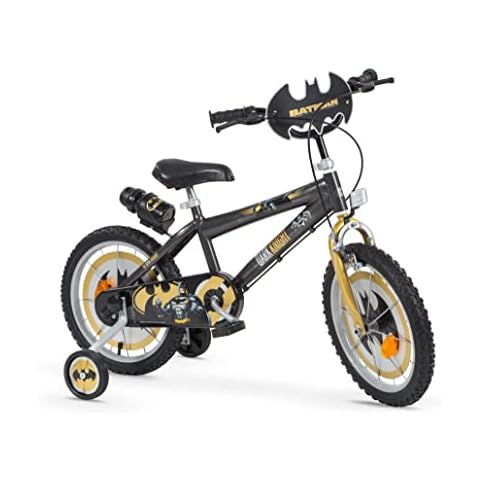 TOIMSA Bicicleta 16" Batman 5/8 Años, Multicolor Cover