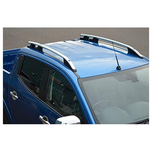 Alvm Parts & - Accesorios de Aluminio para Barras Laterales de Techo para Adaptarse a L200 (2015+)