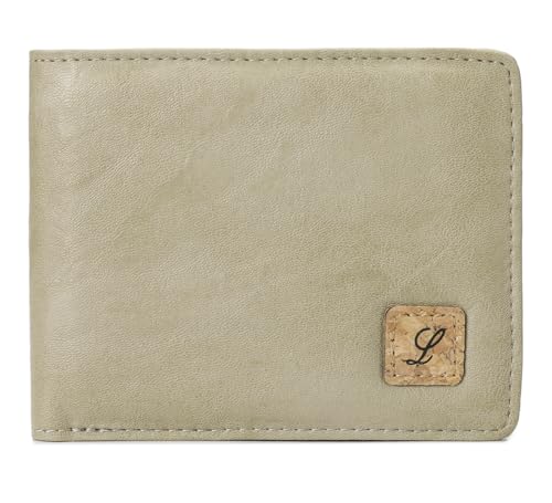 Image of Lanyani Minimalist Fabric Wallet Bifold RFID Blocking