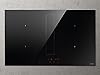 Elica PRF0179476, Piano cottura a induzione con cappa aspirante integrata NIKOLATESLA FIT XL BL/A/83, Black