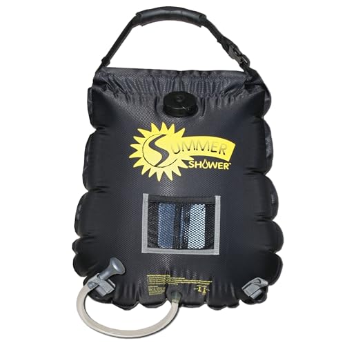 ADVANCED ELEMENTS 5-Gallon PVC Free Solar Shower Black/Yellow