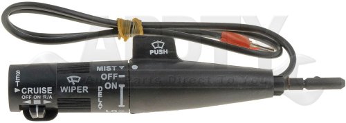 Apdty 50397 Multi-Function Turn Signal Lever Switch With Cruise Control, Washer Control, And Windshield Wiper Control, Black Stalk (Replaces 1997988, 25111262, 25111290, 25111260, 25111270) #TOP2