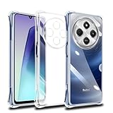 対応 Xiaomi Redmi 14C ケース Xiaomi Redmi14C クリア ケース あんしんファミリースマホ カバー TPU 保護ケース カバー背面 シェル クバー ソフト 透明シェル ンプロテクター SENXLL-14CT1