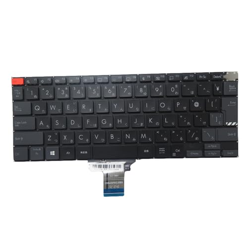 �m�[�g�p�\�R���̃L�[�{�[�h �ɓK������ ASUS Vivobook N7400P N7400Q N7400PA N7400PC N7400QC N7400QE���{��L�[�{�[�h�iJP�z��j�A�t���[���Ȃ��A�o�b�N���C�g�t�B�����Ȃ�