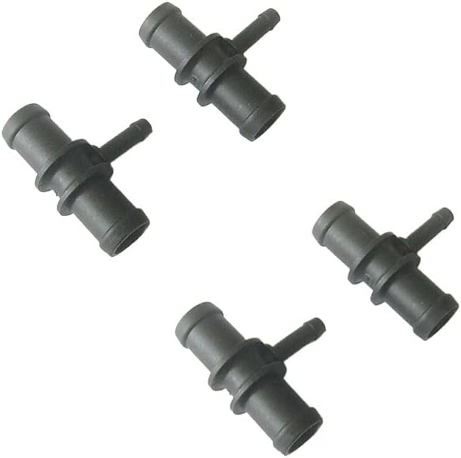 Car engine cooling 1712 7518 614 T shape 3 way heater hose connector for MINI R52 R53 00-08 for MAZDA 6 GH for MAZDA 3 BK(4 pcs)