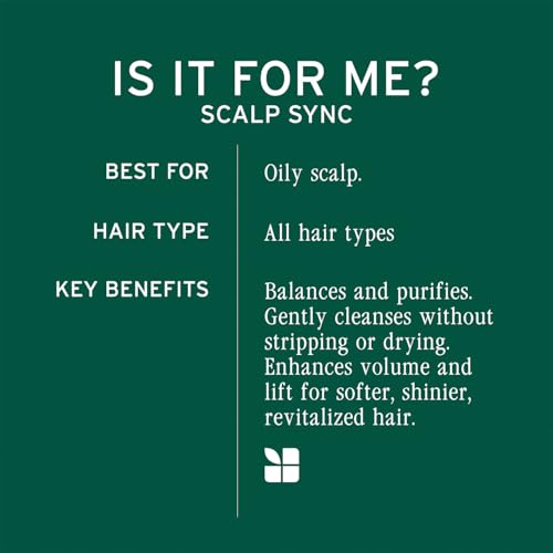 Image of Biolage Scalp Sync Clarifying Shampoo for Soothed and Hydrated Scalp with Fermented Tea and Glycolic Acid for 72HR Soothed and Hydrated Scalp for Women and Men Vegan and Cruelty-Free