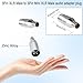 QIANRENON 3Pin XLR to 3pin Mini XLR Headphone Mic Converter Adaptor x-l-r-3 Male to mini x-l-r Male Audio Balanced Conversion Plug, for Microphone Camera Camcorder Speaker