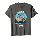 Honda Powersports Vintage Motorcycle Rider T-Shirt