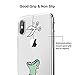 Unov Case Compatible with iPhone Xs iPhone X Case Clear with Design Slim Protective Soft TPU Bumper Embossed Pattern Protective 5.8 Inch (Dinosaur)