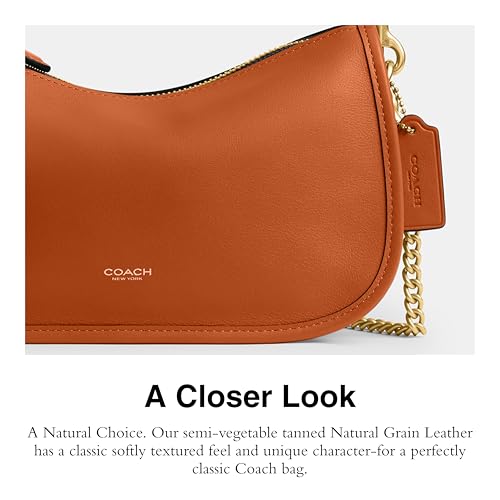 Image of Coach Women's Natural Grain Leather Waverly Bag