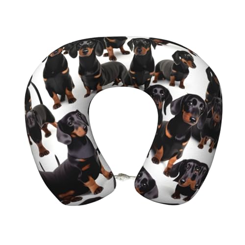 Almohada Cervical de Espuma viscoelástica Negro miniatura 1