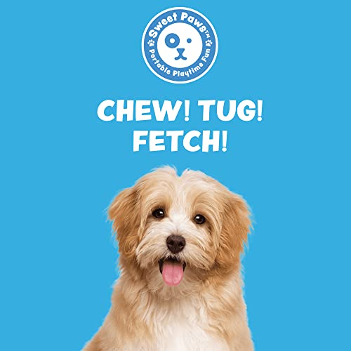 Sweet Paws Dog Chew Toys - Wearable Silicone Dog Toys For Aggressive Chewers - Fun To Chew, Chase, Tug, And Fetch - Durable Puppy Nipping Solution Toys For Small/Medium Dog #TOP2