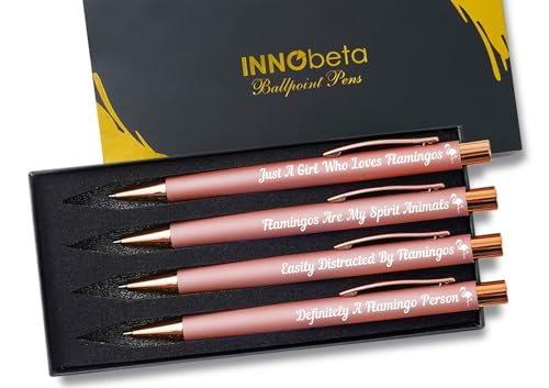 Bolígrafos de flamenco InnoBeta el regalo ideal de asistente dental para mujer