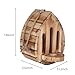 Butterfly House Butterfly Habitat Garden - Wooden Butterfies Houses with Feeder Hanging Garden Decoration Natural Nesting Box for Butterflies Bugs Moths & Lacewings