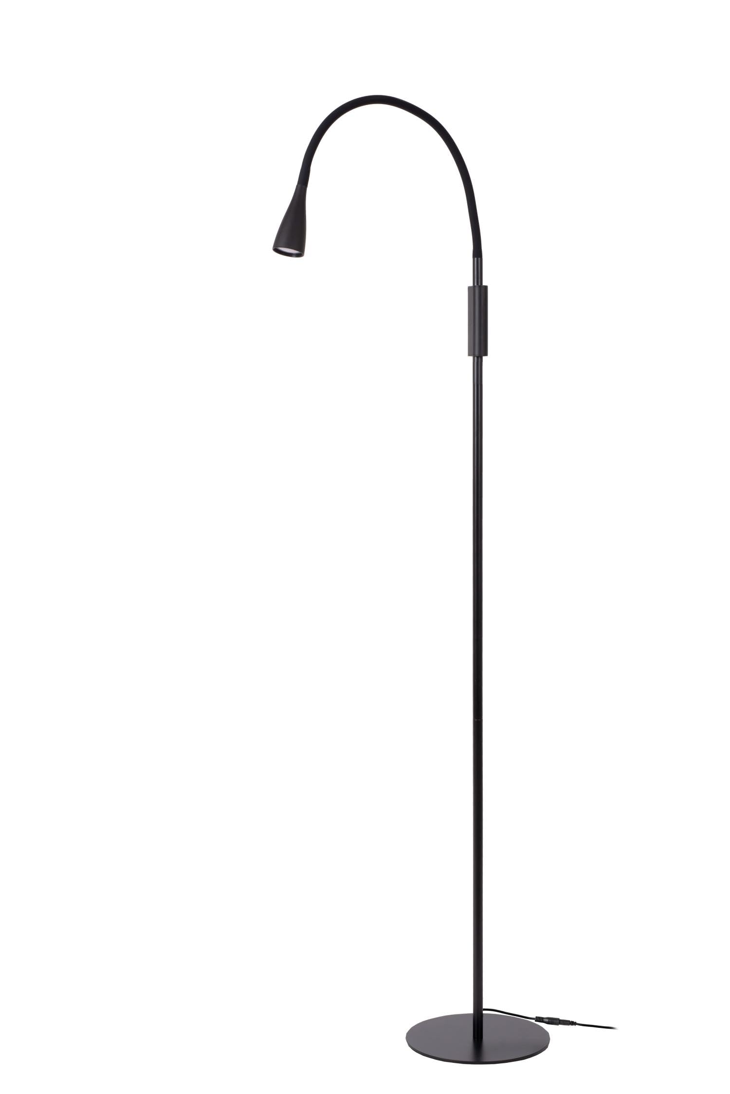 LUCIDE ZOZY - Lámpara de lectura - LED 3 StepDim - 1x4W 3000K - Negro