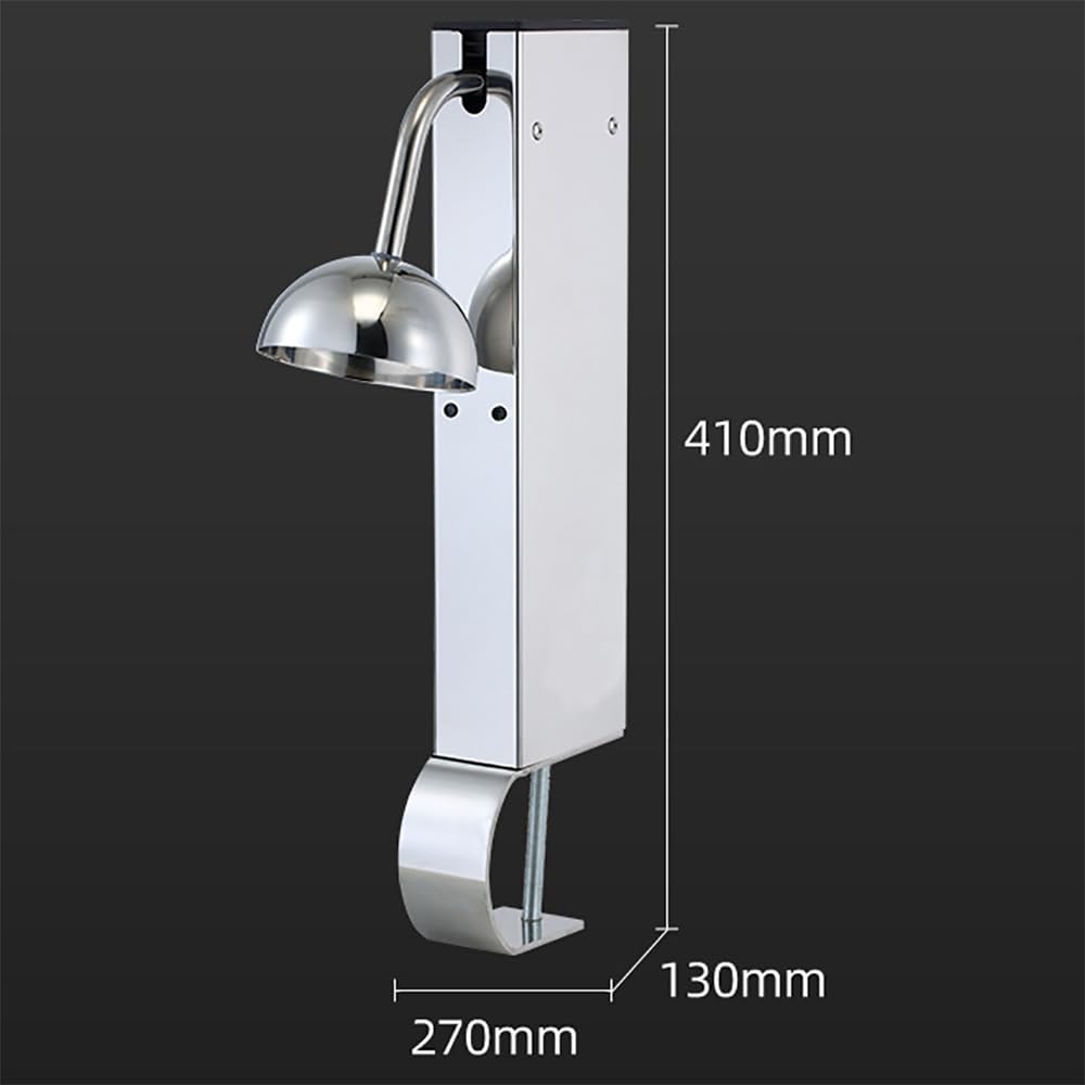 Mini congelatore CO2 in vetro con corpo in acciaio inox, refrigerazione estraibile, congelamento rapido fino a -45 °C, ideale per cocktail, birra, vino e bar