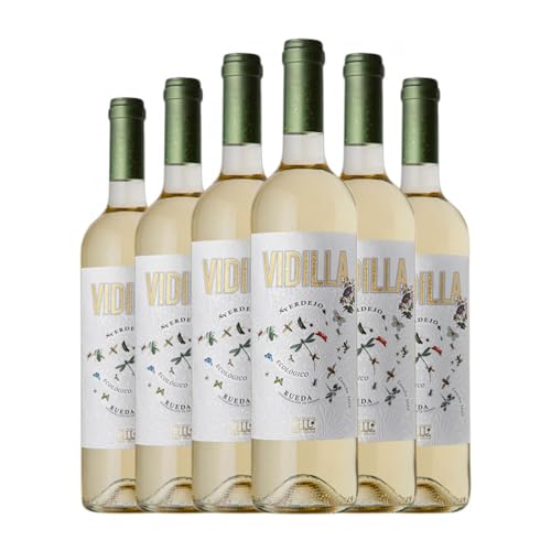 Shaya Vidilla ECO Verdejo Rueda 75 cl Vino blanco (Caja de 6 Botellas de 75 cl)