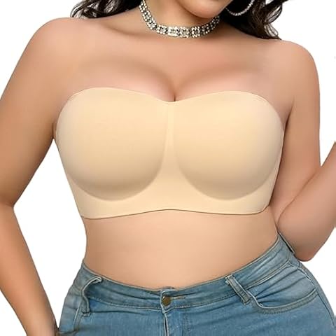Ruzishun Strapless Push-Up Bra Cover