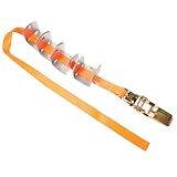 PartyKindom Baumstütze Teilig Verzinkter Stahlhalter Breit mit Verstellbarem Baumstützband für...