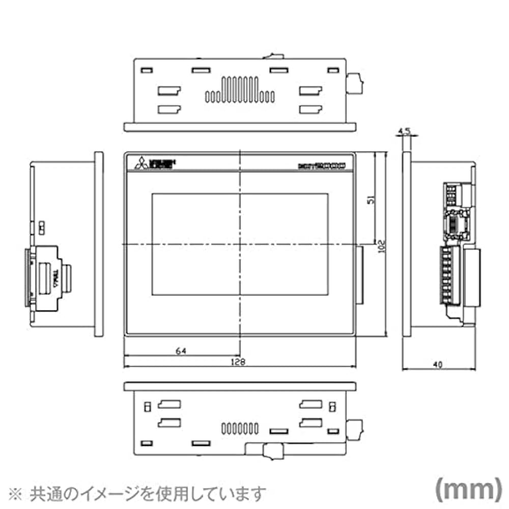 三菱電機　新品未使用　タッチパネル　GT2107-WTBD 送料込み GT2107-WTBD | GOT2000シリーズ GT21モデル | 三菱電機 | MISUMI