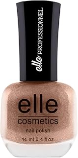 طلاء اظافر لامع من ايل، 14 مل، رقم H4، أبيض