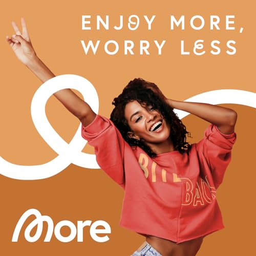 MORE Protein Pancakes and Waffle Mix, Neutral, 450 g, ohne Zuckerzusatz für fluffig leckere high-Protein-Pancakes - made in Germany