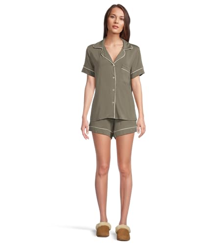 Image of Eberjey Gisele Rib Relaxed Short PJ Set