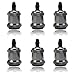 Produktbild 6x GreenSun LED Lighting Vintage Edison Lampenfassung E27 Fassung Deckenfassung Lampensockel Lampenfuß Retro Hängelampe Halter Pendelleuchte Adapter DIY Lampenzubehör, Schwarz