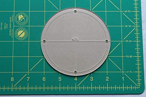 Circle Quilting Template Set, 4", 3", 2", 1" With 1/4" Seam Allowance #TOP5