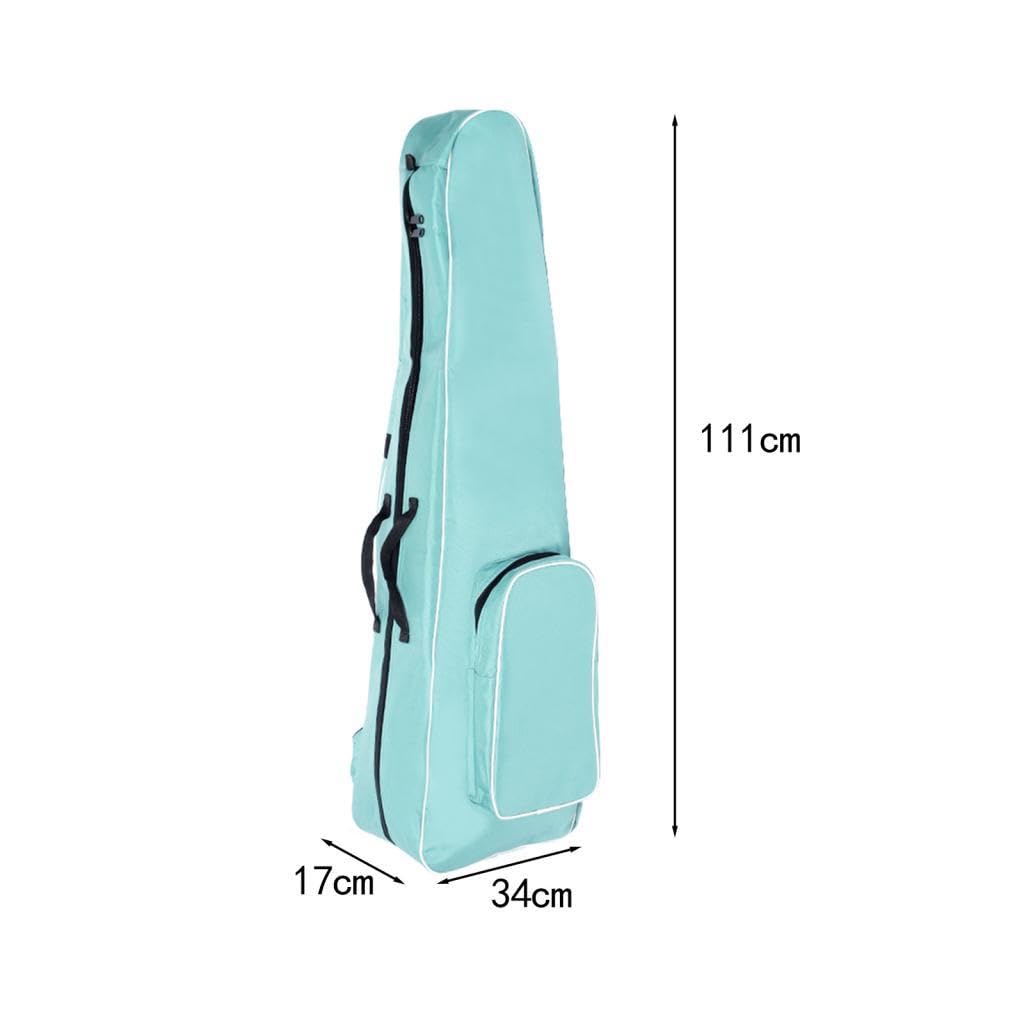 Zaino da Scherma, Borsa Porta Attrezzatura da Scherma, Borsa a Mano in Tessuto Oxford con Spallacci Regolabili, Struttura Leggera per Schermidori di T, Lago Blu