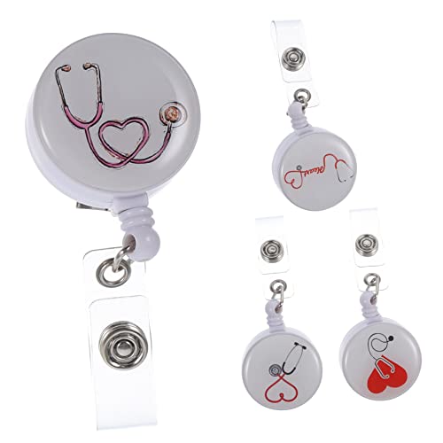 SHINEOFI Retractable Nurse Badge Holder Clip - 2 Pack With Swivel Clip For ID Cards, Doctors, Hospital & Office Staff - View #13