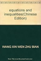 equations and inequalities 780160122X Book Cover