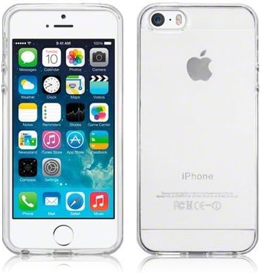 SDTEK Case for iPhone SE (2016-2019) / iPhone 5 / 5s Clear Gel Transparent Soft Premium Case Cover [Silicone TPU]