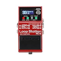 13-hour Stereo Looper Pedal with Col LCD Onboard Rhythm Tracks USB Impt/Expt MIDI I/O