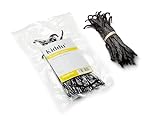 25 Grade B Vanilla Beans - Whole Vanilla beans, ideal for making vanilla extract, 5-7' inches