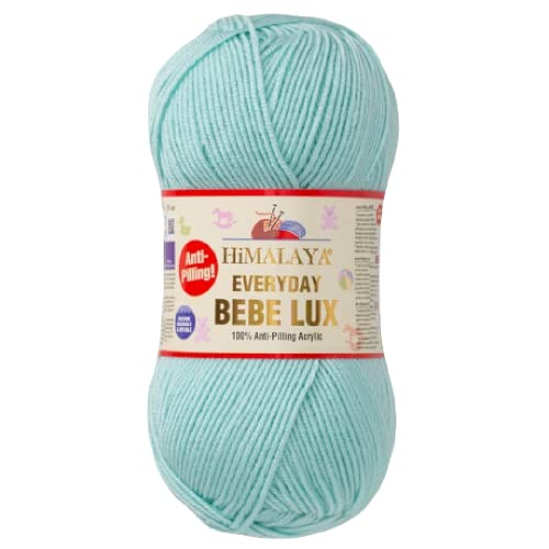 Strickfein Himalaya Everyday Bebe Lux Strickgarn – 100g/250m – 100{a88b1714f46320228c76d2b84c0609fe9a6d4ea241739834ffa693deb211a9ae} Antipilling Acryl – OEKO-TEX – Für Babydecken, Kleidung (Arctic) Strickfein Himalaya Everyday Bebe Lux Strickgarn – 100g/250m – 100{a88b1714f46320228c76d2b84c0609fe9a6d4ea241739834ffa693deb211a9ae} Antipilling Acryl – OEKO-TEX – Für Babydecken, Kleidung (Arctic)