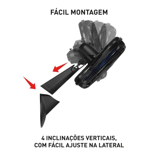 Ventilador de Parede Desmontável Arno Xtreme Force Breeze 40cm VB4P 220V