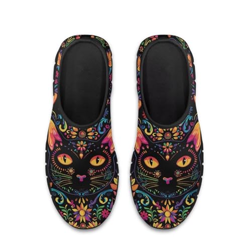 Womens Slip On Shoes Cats Sneakers Loafers Non Slip Athletic Tennis Shoe Breathable Low Cut Sneaker Arch Support Soft Loafer