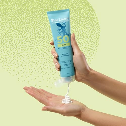 Blue Lizard Mineral SPF 50 Kids Sunscreen Lotion, 100% Mineral, 5 fl oz - image 9