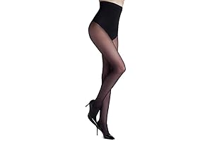 Body Shaper Thong High Waist Control Top Pantyhose with 4D Shaping High-Elastic Stovepipe