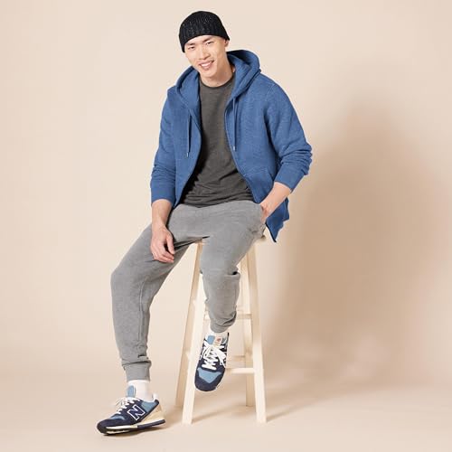 Image of Amazon Essentials Men's Full-Zip Fleece Hoodie Sweatshirt (Available in Big & Tall)
