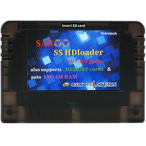 Retrotech Saturn Saroo Flash Cart 128gb Cover